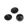 100 st Svampknapp Kupold sömnad Djurögon Docka DIY Craft Svart 12mm