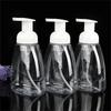 300ML Foam Bottle Transparent Mousse Bubble Bottle PET Plastic Hand Washing Liquid Bottles Facial Cleanser Soap Liquid Bottles