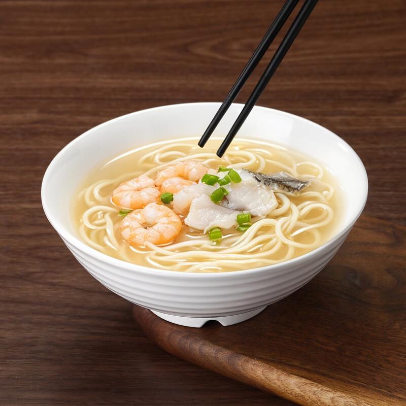Gurou A5 Food-Grade Melamine Noodle Bowls (10-Pack)