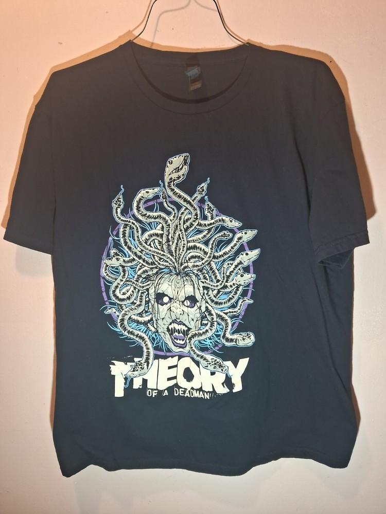 Theory Of A Deadman Black Cotton All size S-5XL AD547 Unisex T-Shirt M