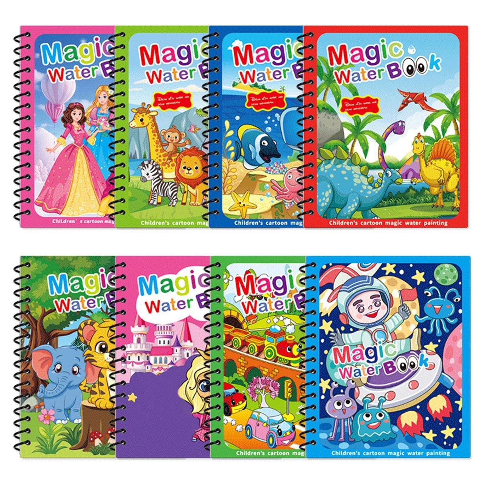 

Детские игрушки для раннего образования, книга с ручкой, игрушки для рисования водой, подарок, многоразовая раскраска, книга для рисования