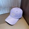 New cotton women's soft top personalized embroidery English cap love baseball cap children's visor spring and summer