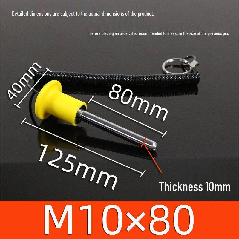 

Magnetic Weight Stack Pin with Yellow Head for Gym Equipment