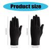 1pair Luxurious Display Gloves Soft Comfortable Mittens Scratch Resistant Gloves for Jewelry Showcases