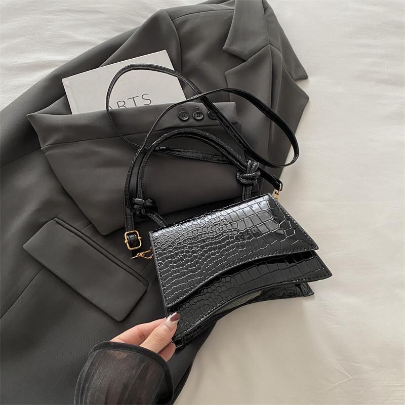 Stylish Korean Inspired Pu Small Shoulder Bag Trendy Fall Fashionable Crossbody Purse