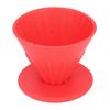 Reusable Silicone Filter Reusable Coffee Dripper Collapsible Cone Coffee Filter Holder  Camping