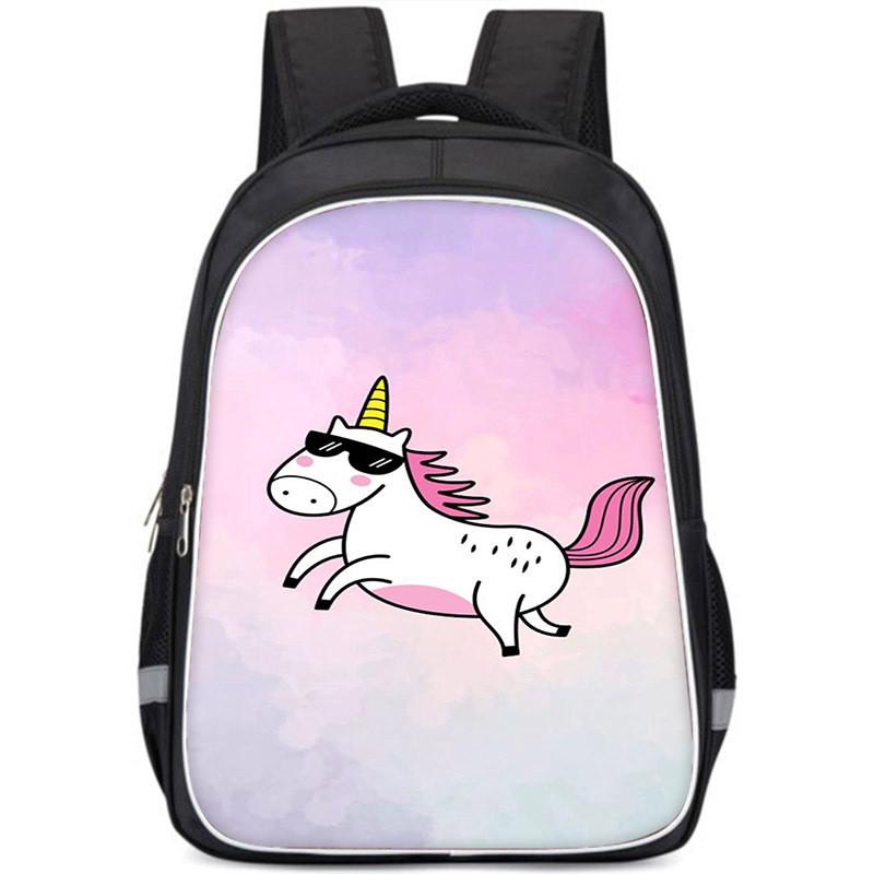 Unicorn Backpack For School Large Capacity Lightweight Design For Boys And Girls