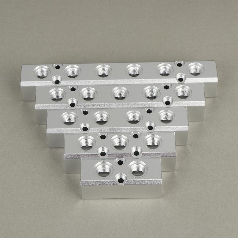 Pneumatic Air Source Distributor 1/4 Inch 1/2 Inch BSP Gas Multi Connector AL-2 AL-3 AL-4 AL-5 AL-6 for Workshop Applications