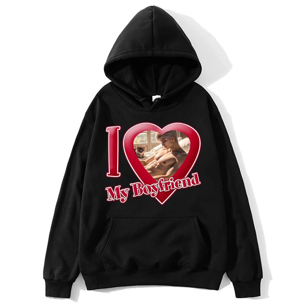 Valentines Day Perfect Hoodies Love and Deepspace Sylus Pullovers I Love My Boyfriend Sylus Sweatshirts Fashion Hoody