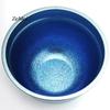 European Style Circle Shape Fruit Bowl,Silver Pure Titanium Double-Wall Plate Home Food Tray,Vegetable Washing Basin Decoration