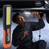 COB LED Work Light Car Garage Lamp USB Rechargeable Flashlight Magnetic Torch Emergency Light Warning Light with 7 Modes