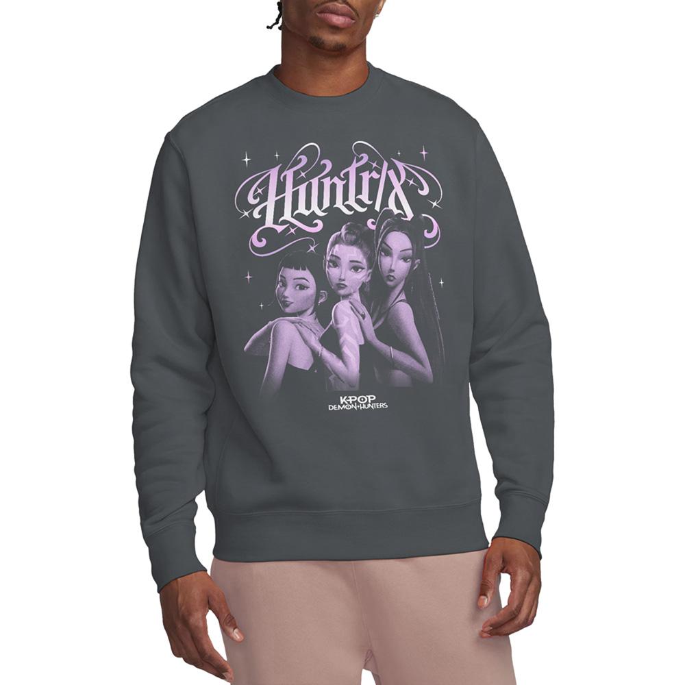 K-Pop Demon Hunters Unisex Adult Huntrix Gothic Sweatshirt