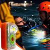 Life Jacket Strobe Light Seawater Activated Positioning Safety Light Waterproof Clip On Boating Equipment Accessories for Marine