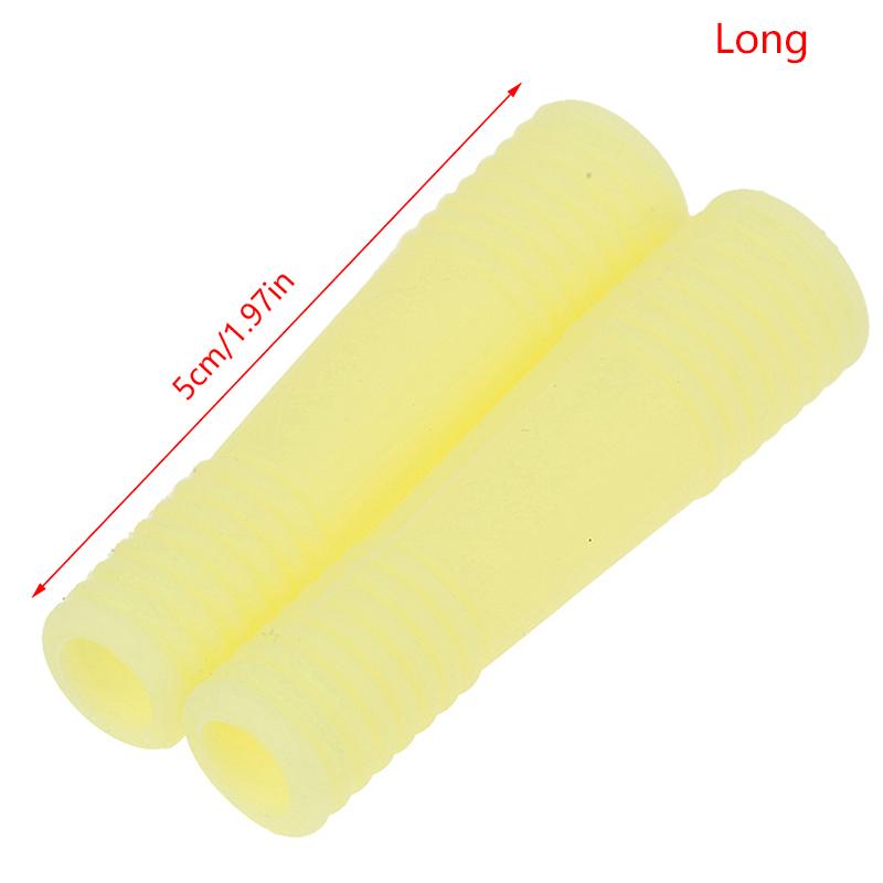 2 Stück Silikon Knipser Abdeckung Hülle Nagel Nagelhautschere Tote Haut Pinzette Kappe