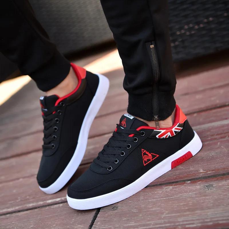 2025 Autumn Flat Canvas for Men Men's Sneakers Fashion Platform Vulcanized Shoe Outdoor Lightweight Sport Shoes Casual Shoes