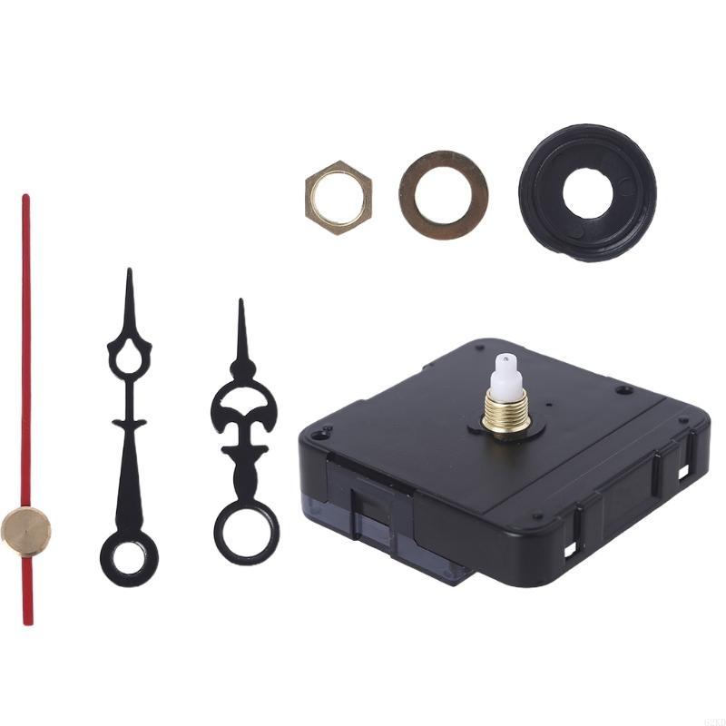 62KD Wall Clock Motor Movement Mechanisms Silent Battery Powered DIY Repair Parts Replacement with Short Hands