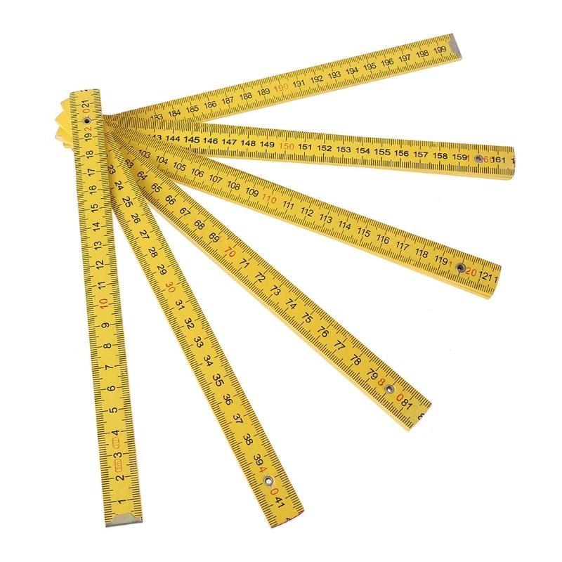  Unique Folding Ruler with Durable Material and Accurate Unit Used for Carpenters