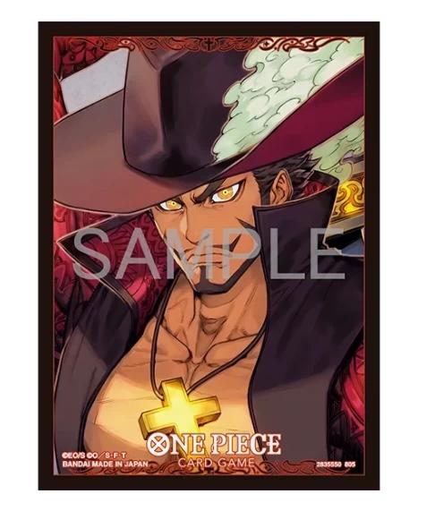 One Piece Card Game Opcg Official Card Sleeves 13 Hawkeye Empress Hat Purple Pointer Design