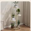Miling Modern Minimalist Movable 4-Tier Indoor Plant Stand