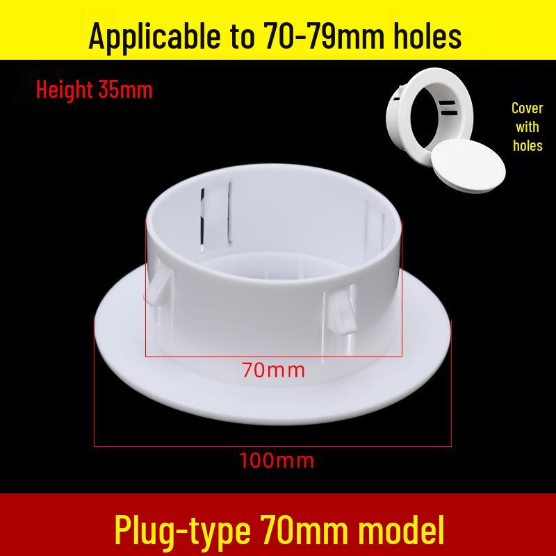 Decorative Air Conditioner Wall Hole Cover Plate and Sealing Cap