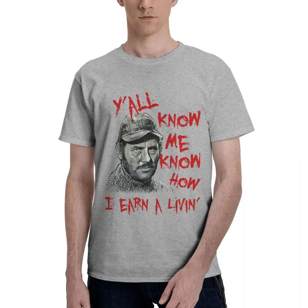Cotton man tshirts Quint Jaws Classic TShirt Mens tshirt men t shirts brand tshirt male tops summer man teeshirt S