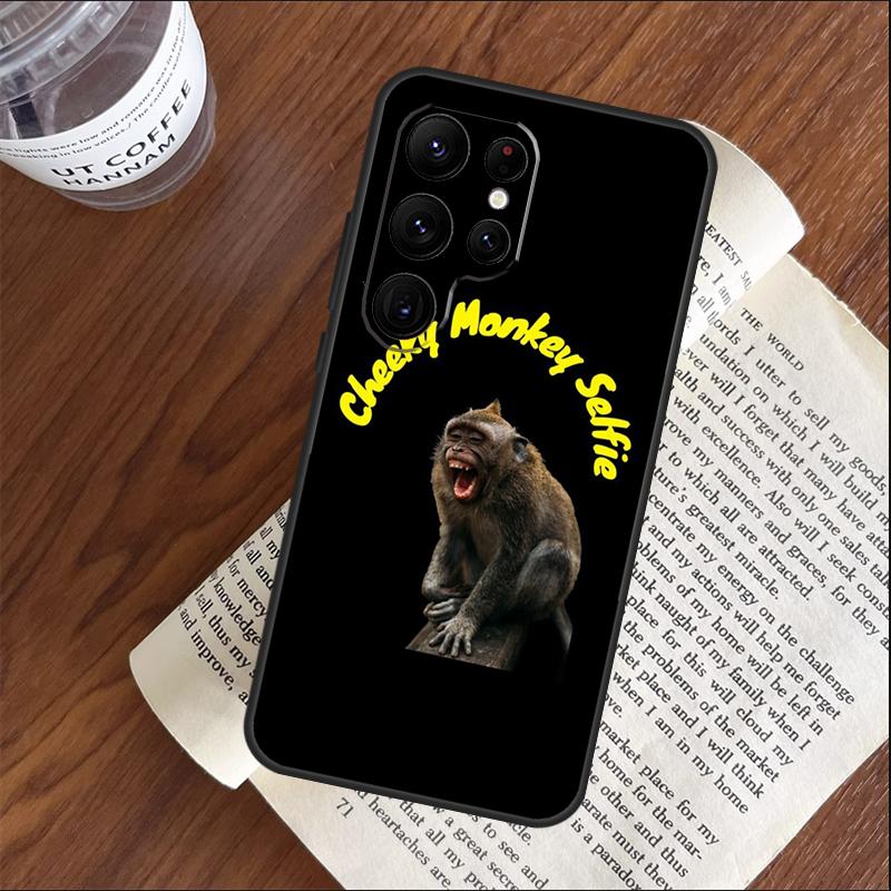 

Чохол для телефону з мемом Мавпа п є Капрі для Samsung Galaxy S25 S23 S22 S21 Ultra S9 S10 S20 Plus S24 FE Чохол-обкладинка For Note 20 Ultra