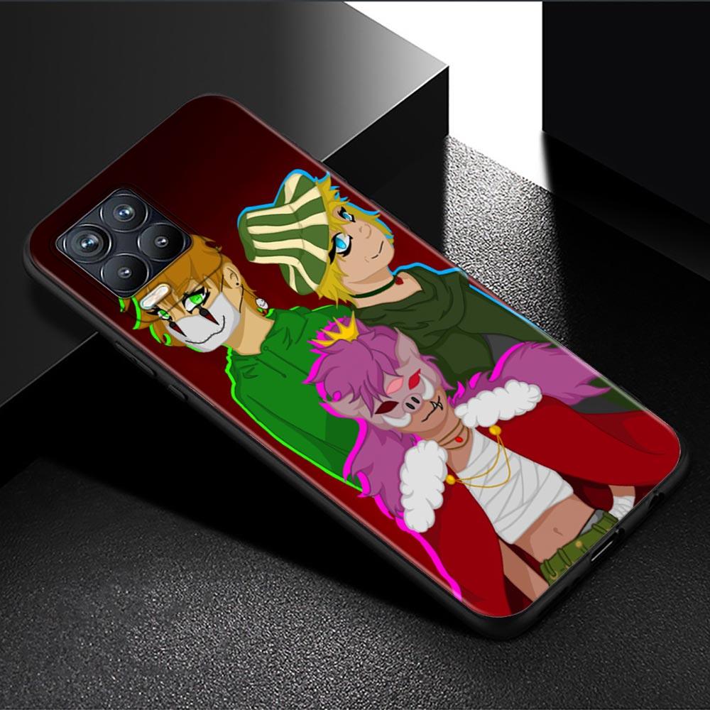 Handyhülle für Oppo Realme GT 8 7 6 5 Pro C3 C11 C21 C21Y C20A XT X7 X50 Pro Ultra Silikon Capa Schwarze Hülle Dream Smp