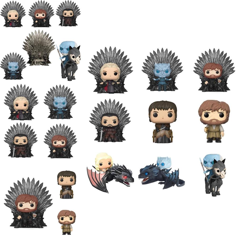 Exquisite Pvc Game Of Thrones Figurines Dragon Mother Jon Snow Night King Models