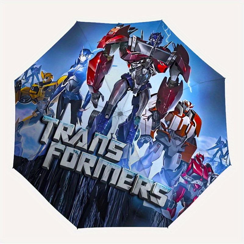 

1pc TransformersOptimus Prime Themed High-quality Umbrella,Automatic Opening and Closing Umbrella,Multi-functional Umbrella G0811091