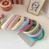 Versatile Headband Comfortable Fit Candy Color Thick Sponge Hair Hoop Daily Wear Makeup Hair