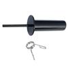 Black Fitness Weight Cable Stack Extender Pin Replacement Barbell Weigth Plate Loading Pin Strength Training Gym Equipment