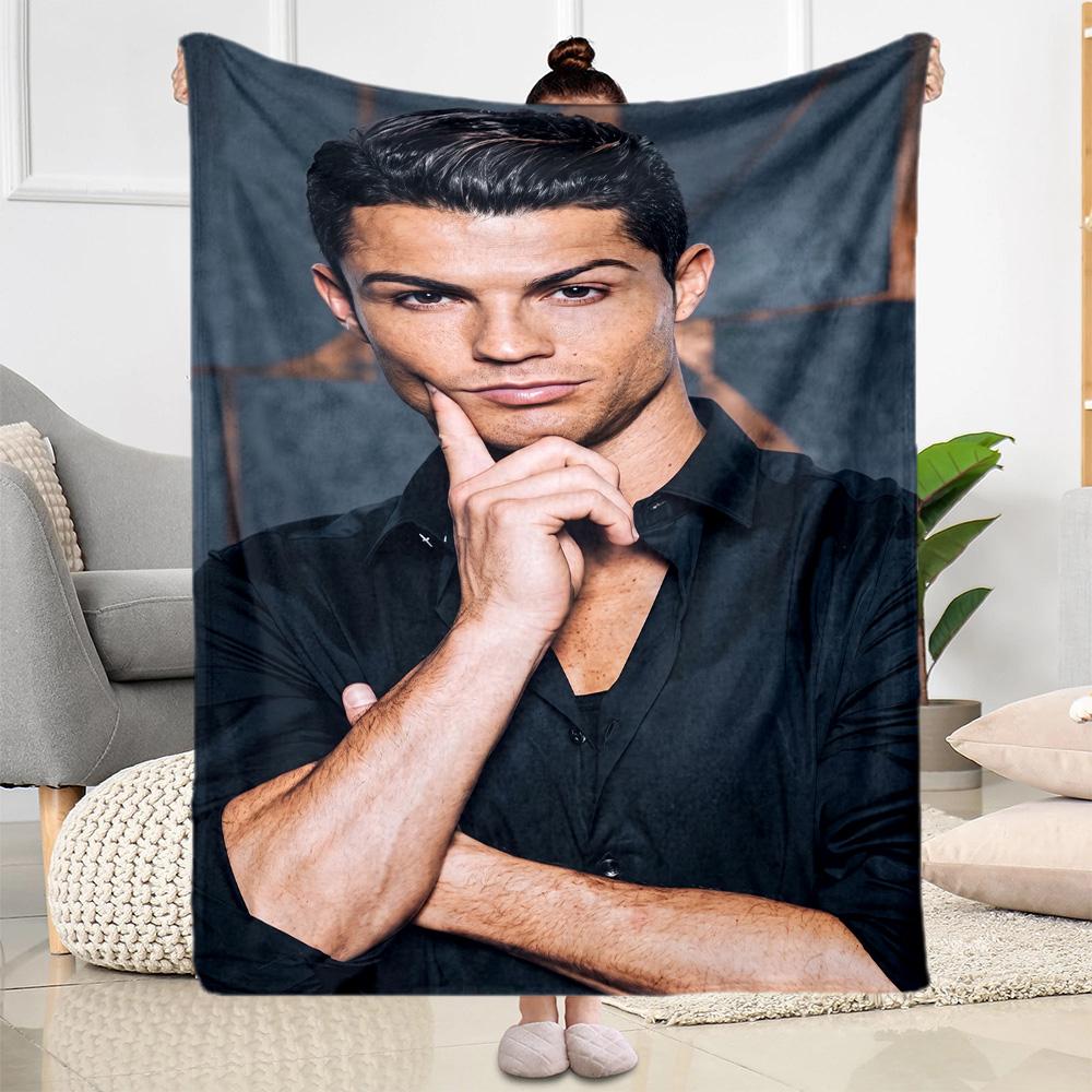 Cristiano Ronaldo 121 Blanket Soft & Cozy Great for Bed Couch Sofa for All Occasions Warmthful Decor Birthday Christmas Gift Blanket
