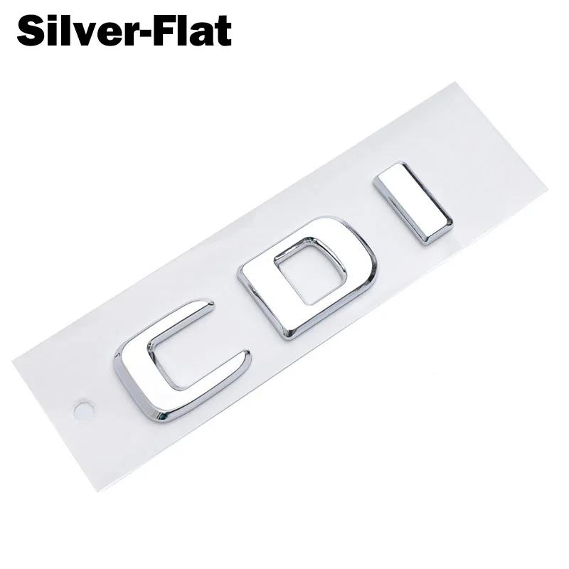 3D ABS Black Chrome Letters For Car Trunk Mercedes Benz A B C E GLK CLS ML 320 220 250 280 CDI Logo Emblem Sticker Accessories