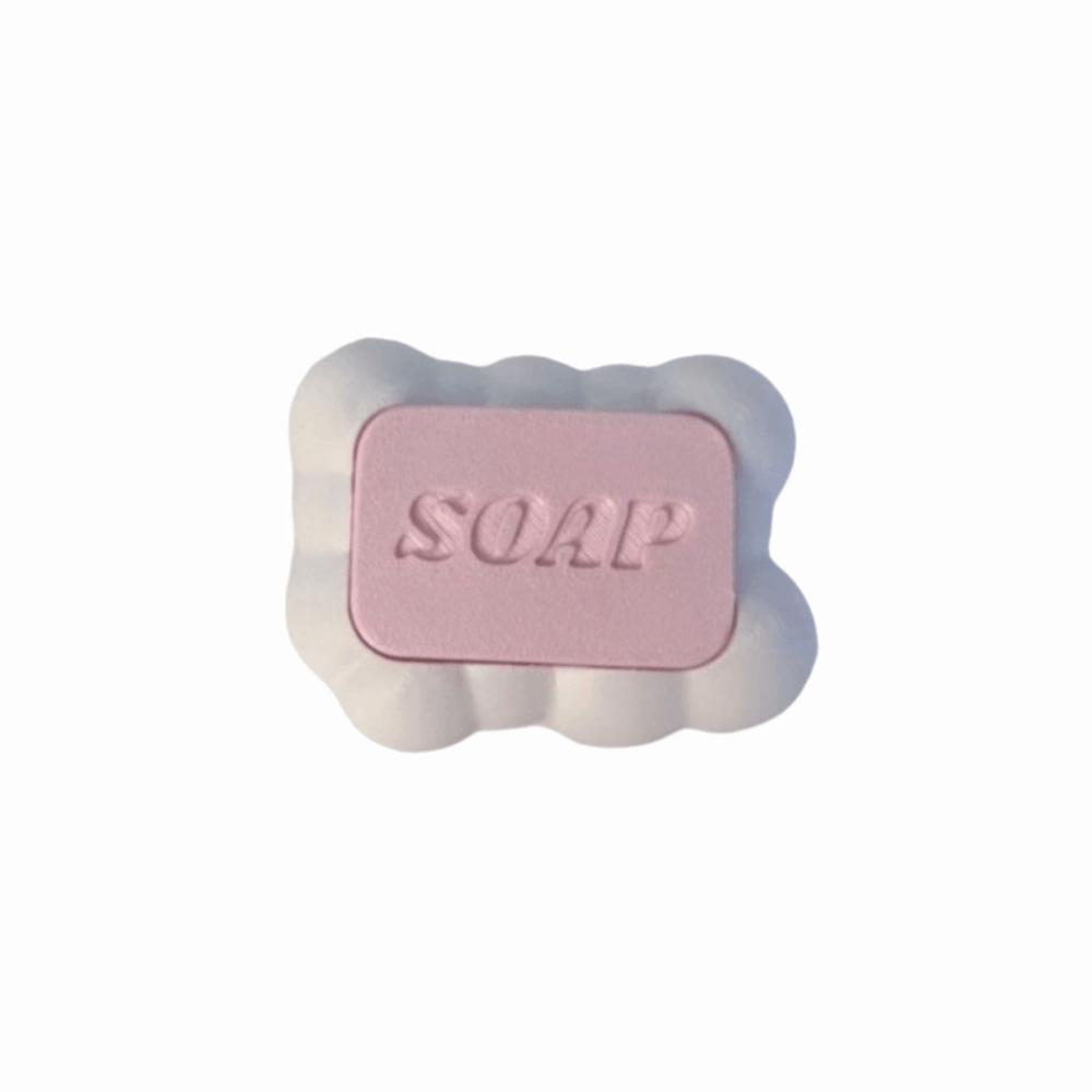 Stress Relief Anti-stress Toy Pendant Soap Fidget Toy Keychain  Decompression Gift розовый