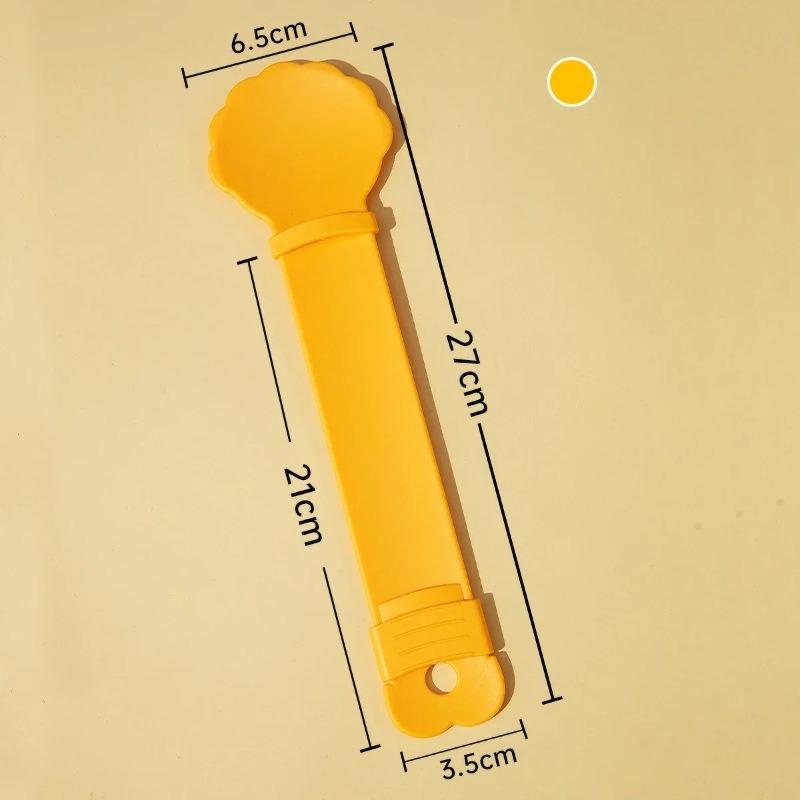 Anti-Spill Cat Treat Spoon, Food-Grade ABS, 27cm Length, Easy Squeeze Design, 2 Colors