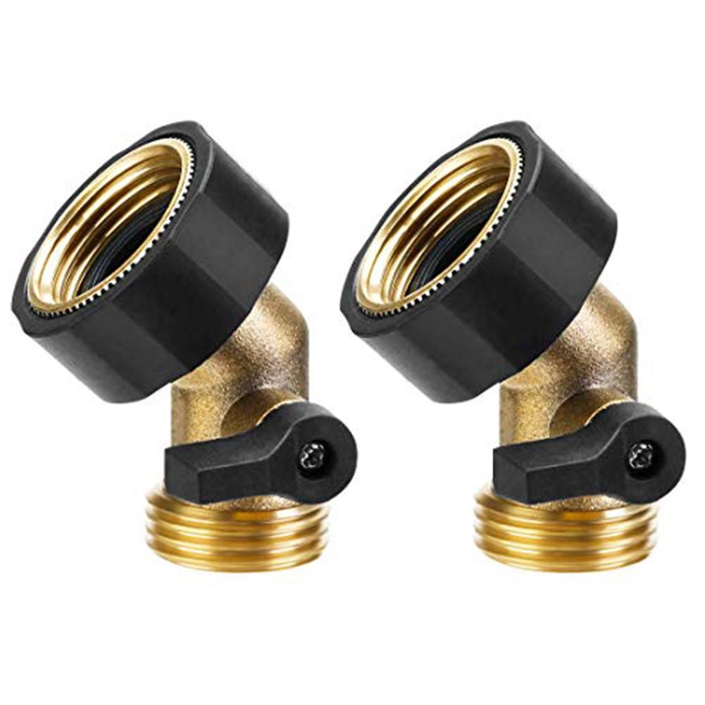 

Hose Shut Off Valve Garden Hose Elbow Compact Size 25.3mm
