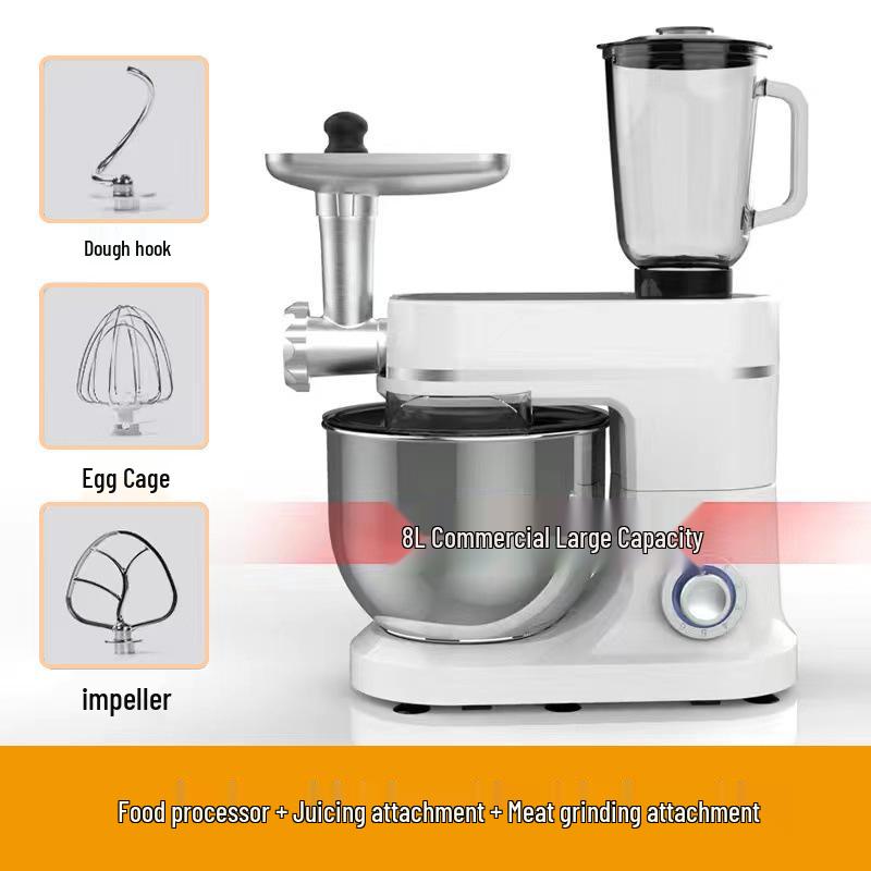 5L Multi-Functional Kitchen Mixer: Dough, Whipping, Juicing & More