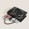 Dark style maze butterfly pain bag Toth girl holding the cross-body bag