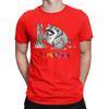 Jimothy Raccoon Unisexs T Shirt Funny Tee Shirt Short Sleeve Round Neck Tshirt Pure Cotton Printed Clothing