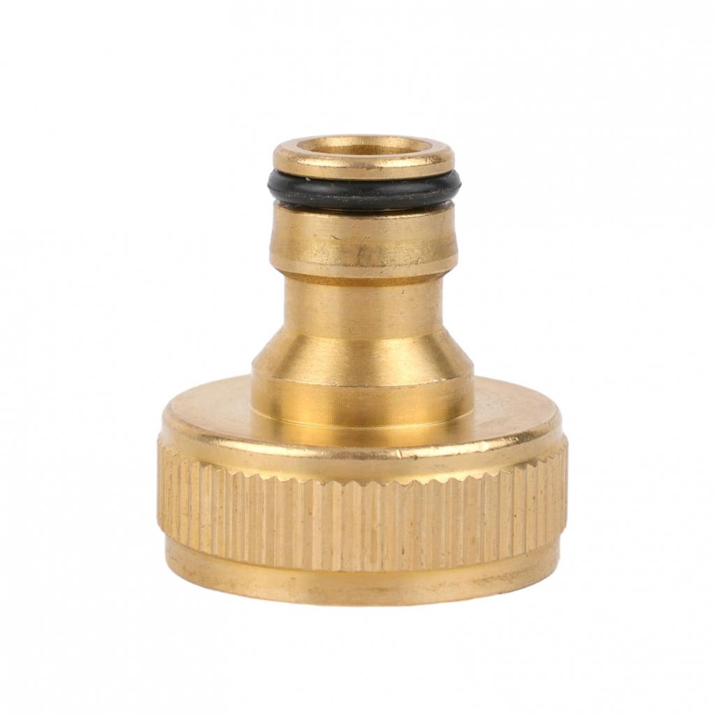 1inch BSPF Tap Connector 36*31mm Brass+Rubber Garden Adapter