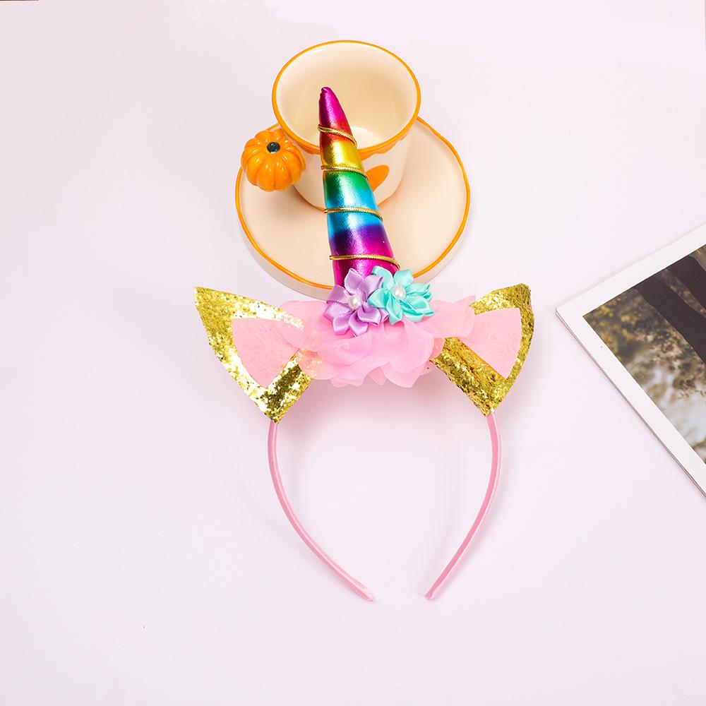 

Unicorn Christmas Hair Accessories for Women & Girls - Festival Party Headwear, Fashionable & Fun!