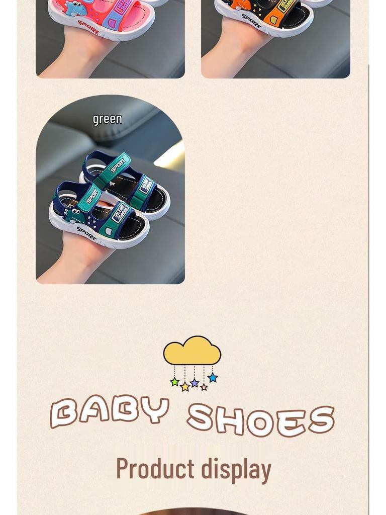 Kids' Summer 2024 Non-slip Slippers for Boys & Girls: Indoor, Bathroom, Beach Sandals.