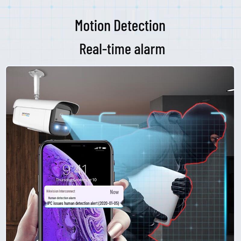 

HIKVISION 2MP Full-Color Smart PoE Surveillance Camera