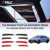 Car Decoration Car Bumper Front Lip Decoration Stripe For Hyundai Elantra CN7 N -2025 Car Styling Upgrade