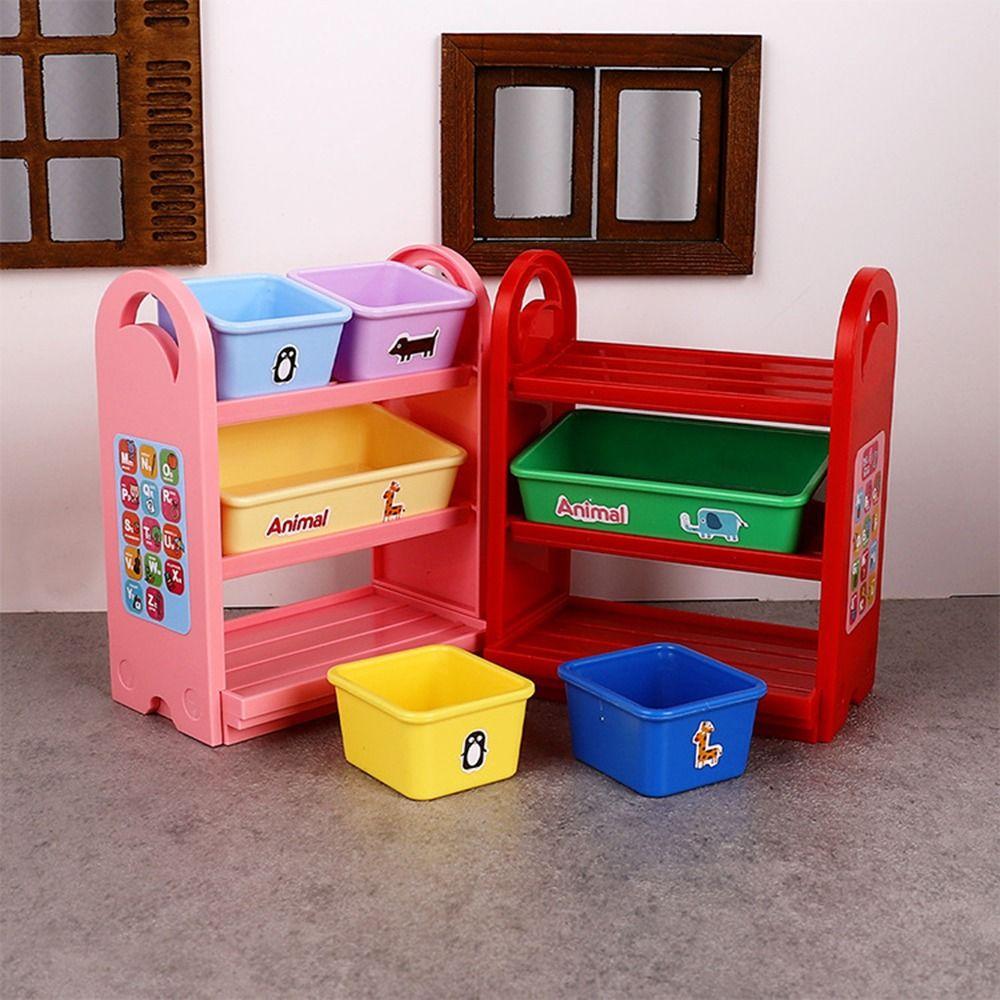 1/6 Scale Dollhouse Miniature Storage Rack Doll Scene Decoration Toy  Miniature Display