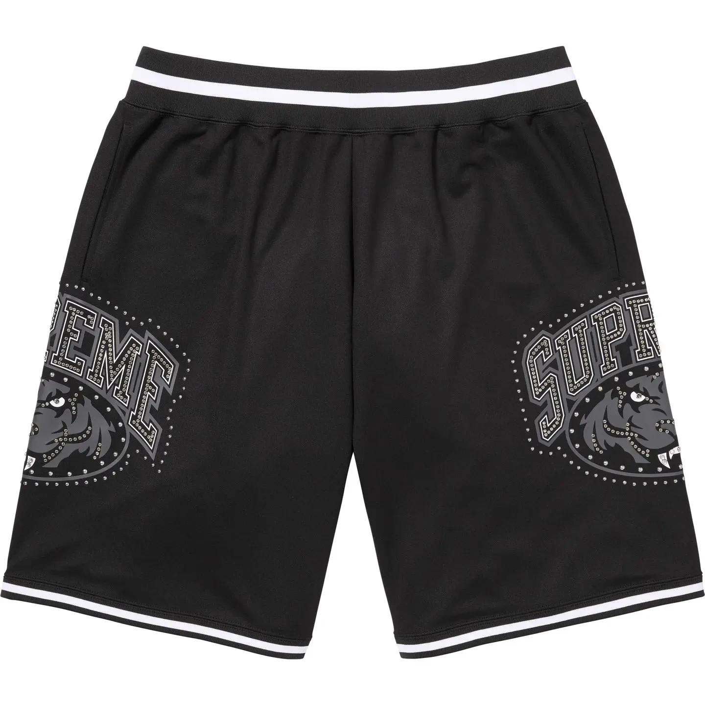 Supreme Studded Basketball Short Black S