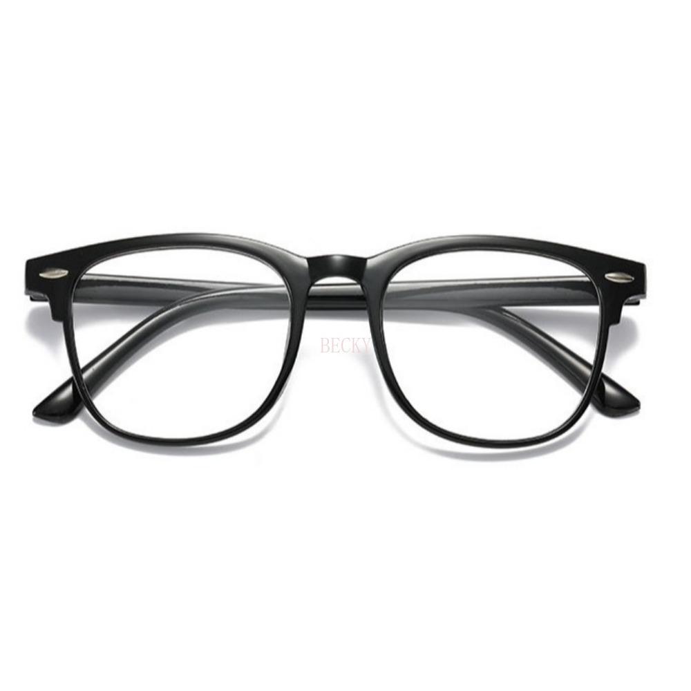 New Vintage Transparent Computer Glasses Frame Women Men Anti Blue Light Eyewear Blocking Glasses Optical Spectacle