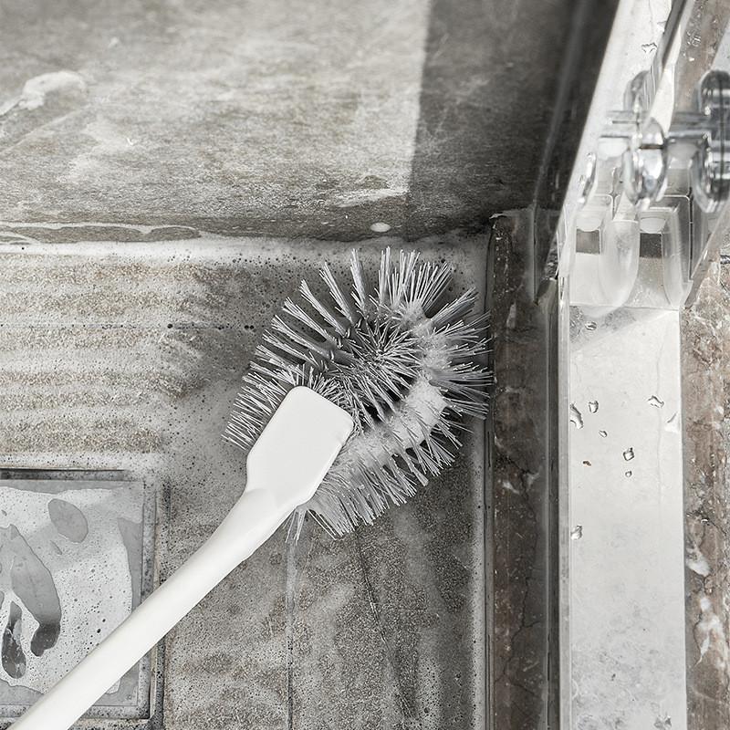 Toilet Soft Bristle Brush For Multi Surface Cleaning In Bathroom And Home