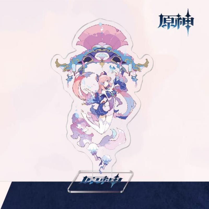 Anime Sexy Genshin Impact Figure Kaedehara Kazuha Kamisato Ayaka Xiao Hutao Acrylic Stand Model Plate Desk Decor Cosplay