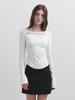 Leibeu Buckle Detail Mini Skirt In Black Vw5Ss071-10